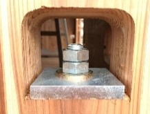 中大規模木造建築金物(CLT金物)クロスマーク金物 | タカヤマ金属工業 