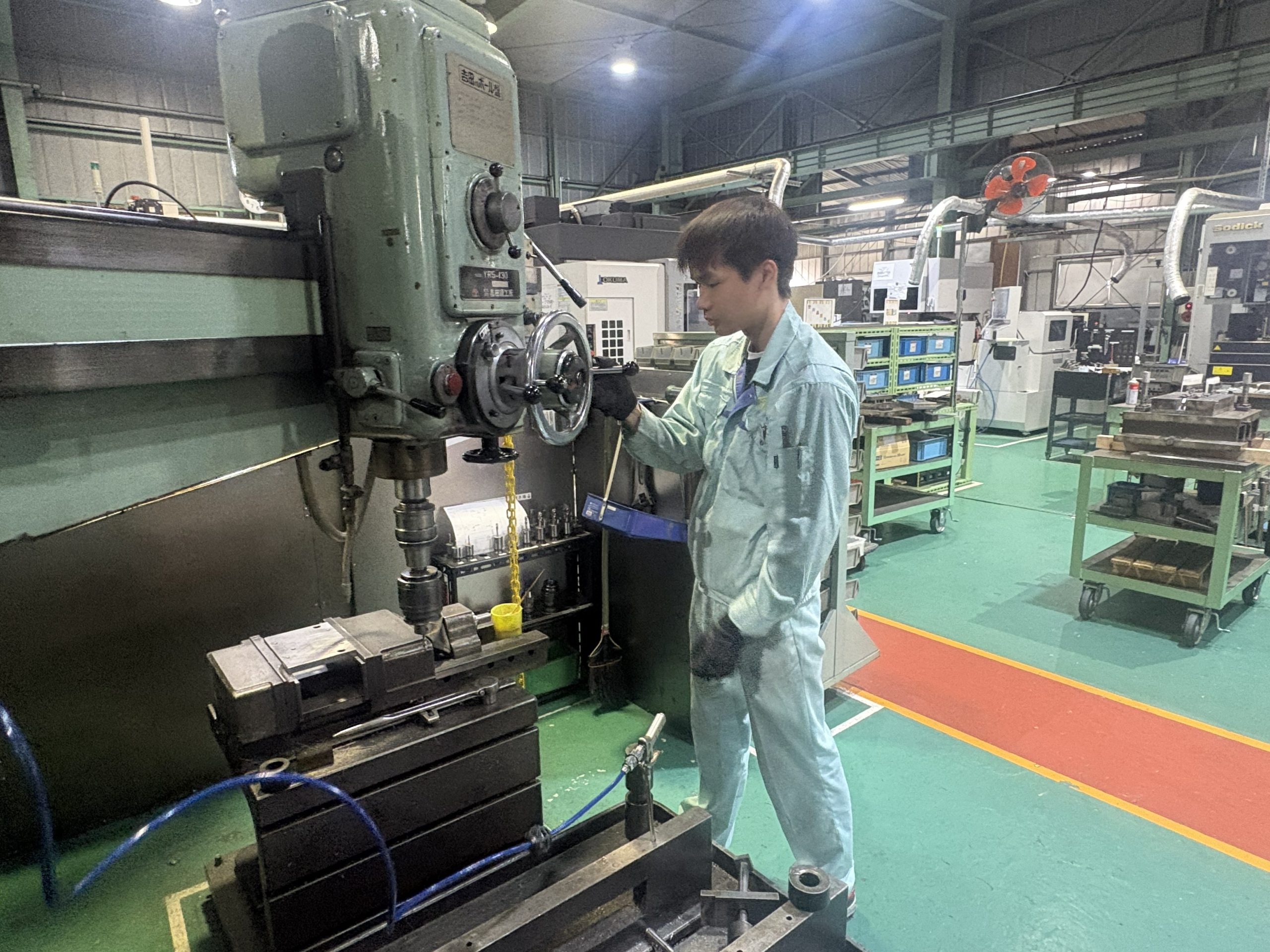 2027金型部－新卒採用画面